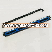 cat5e 24 port 45 degree patch panel