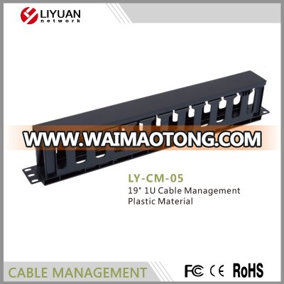 LY-CM-05 19" network cabinet 1U/2U/3U Tooless mounting plastic blank panel